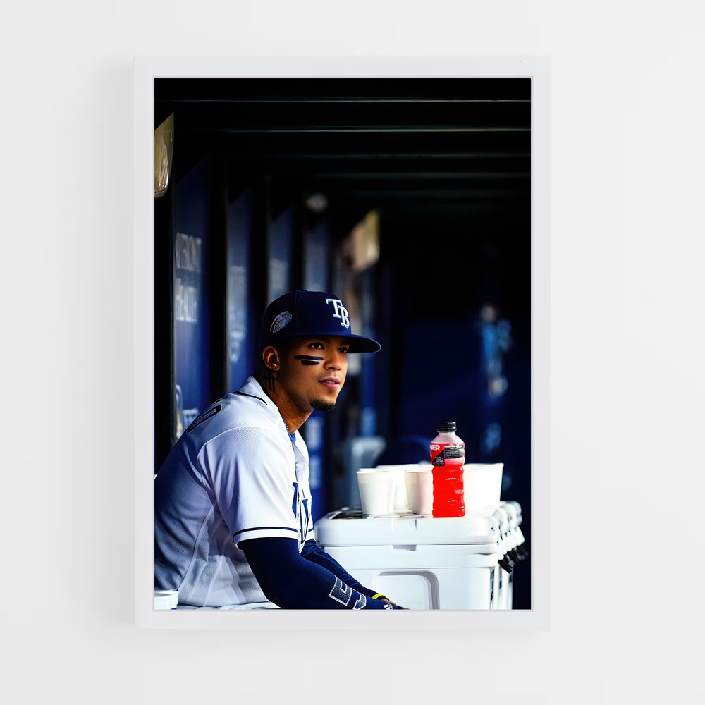 Poster Pause au Baseball (vue 3)